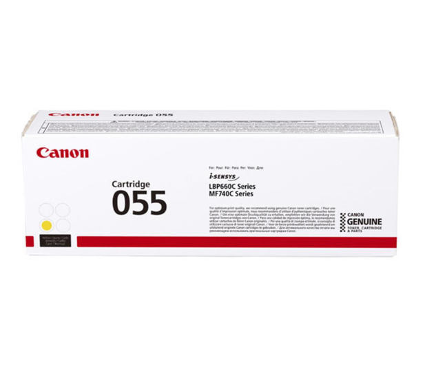 CANON Toner CLBP Cartridge 055 żółty 3013C002 - 502871 - zdjęcie